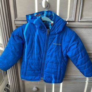 COLUMBIA size 3T reversible jacket